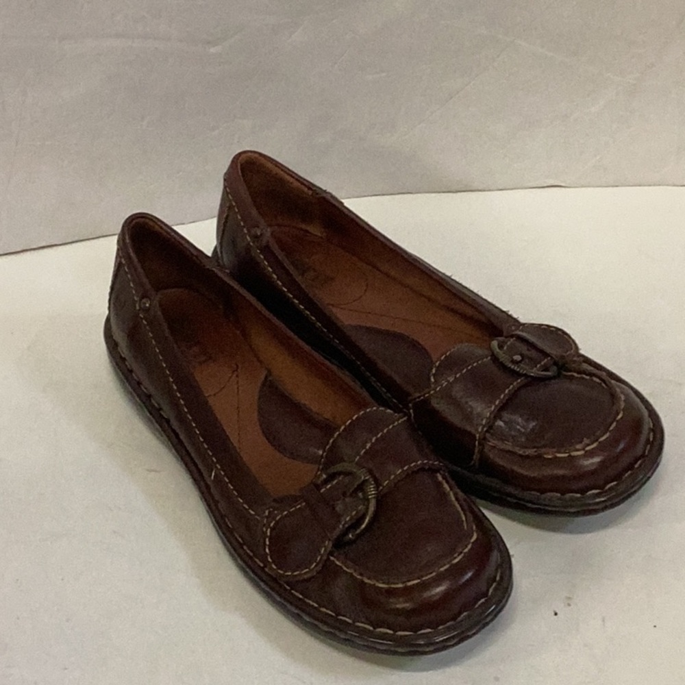 Born Brown Slip On Shoes - Picture 2 of 6